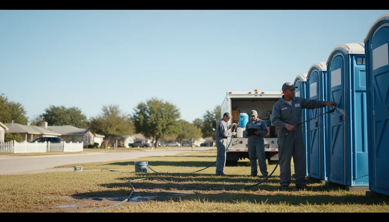 Long-Term Portable Toilet Rental in Anton, TX near me